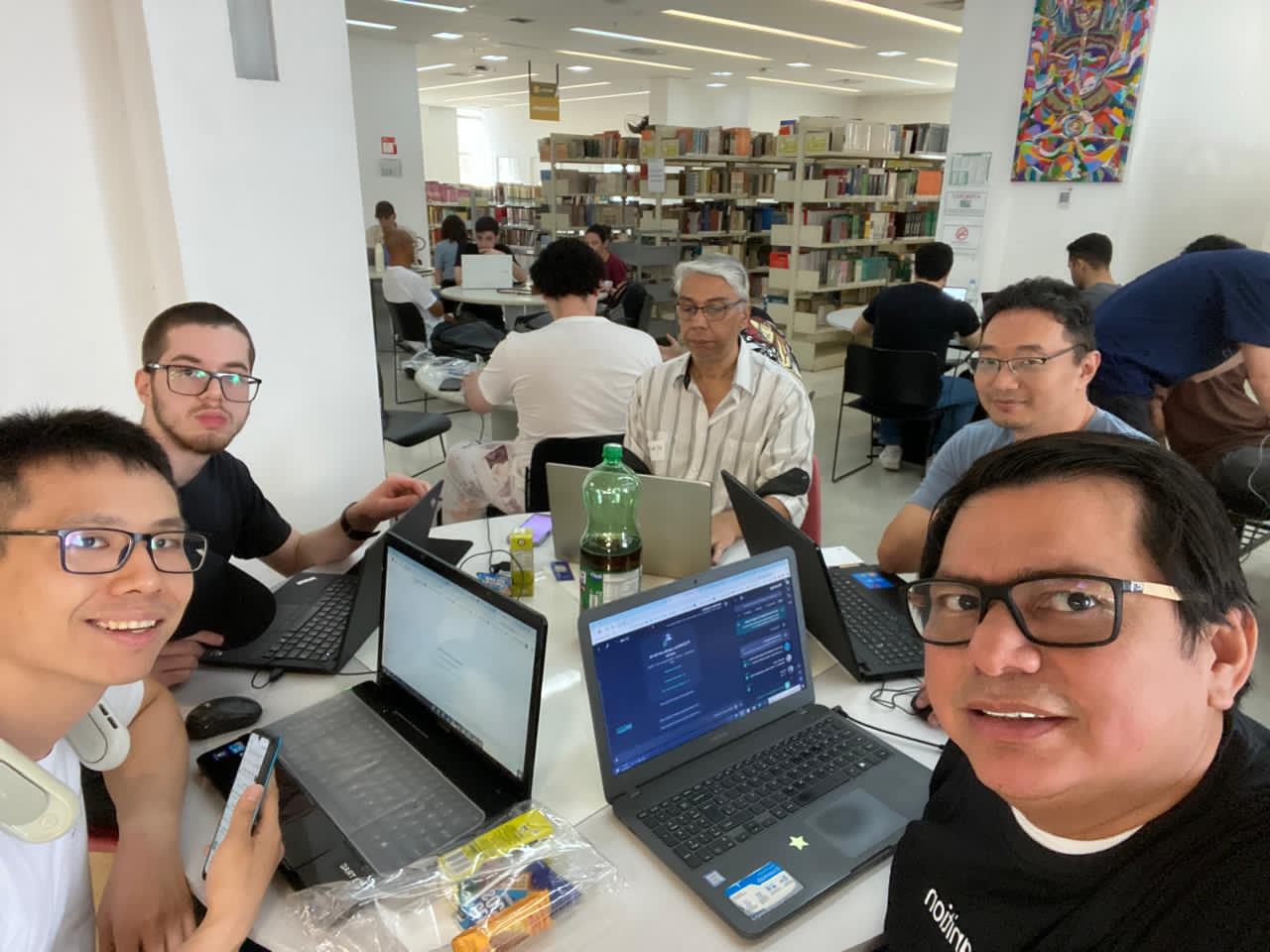 Hackathon venue at Anhembi Morumbi University