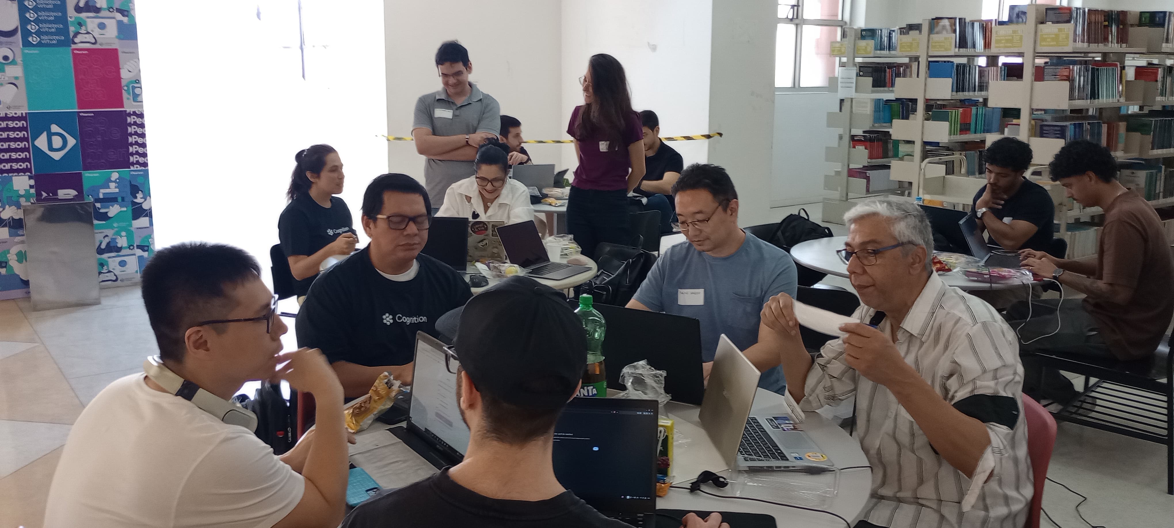 Hackathon venue at Anhembi Morumbi University